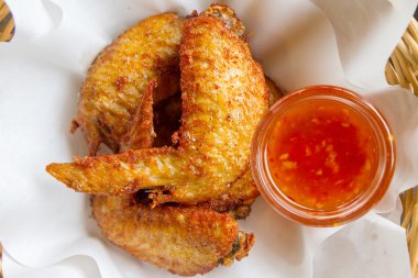 Kızarmış tavuk kanadı