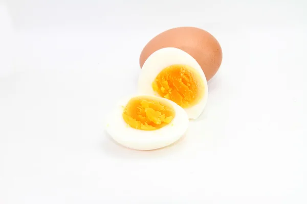 Ägg kokt — Stockfoto