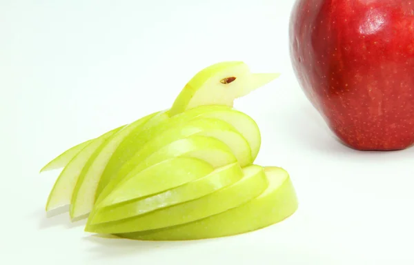 Manzana cisne — Foto de Stock