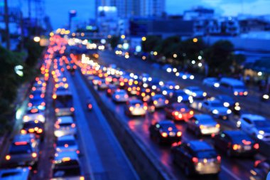 Işık trafik araba bulanıklık