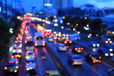 Işık trafik araba bulanıklık