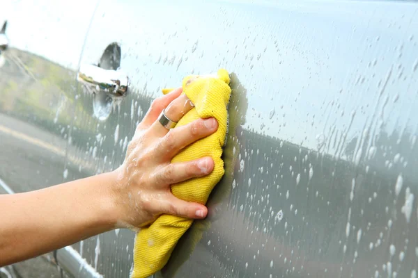 Araba yıkama — Stok fotoğraf