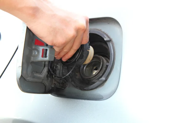 Headlight  wash / car wash — Stock Photo, Image