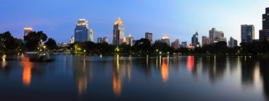 Şehrin panoraması.