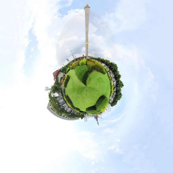 360stupňového panorama parku — Stock fotografie