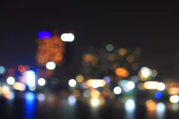 Bokeh blur light — Stock Photo, Image