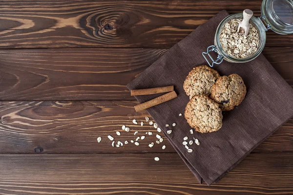 Zabliszt cookie-kat, közeli — Stock Fotó