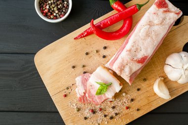 Tuzlu baharatlı domuz yağı, Ukraynalı mutfağı