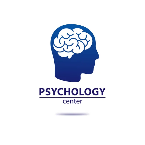 Psychology symbol template — стоковый вектор