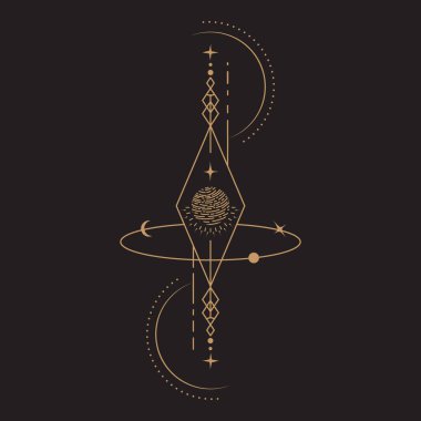 Celestial Magic Mystical and Esoteric Illustration