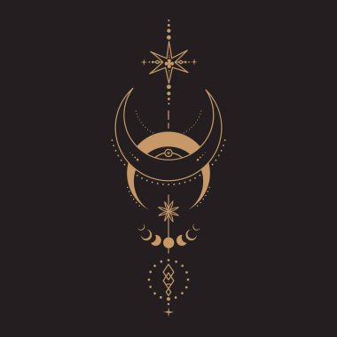 Göksel Büyü Mistik ve Esrarengiz İllüstrasyon