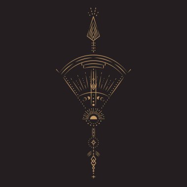 Göksel Büyü Mistik ve Esrarengiz İllüstrasyon