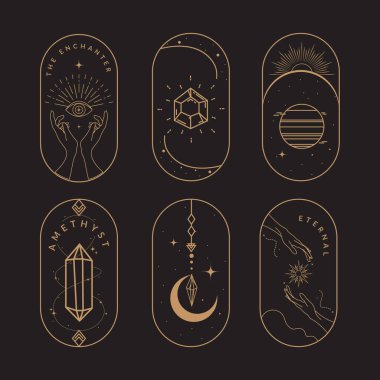 Göksel Büyü Mistik ve Esrarengiz İllüstrasyon