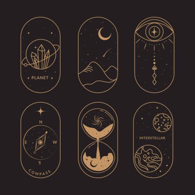 Göksel Büyü Mistik ve Esrarengiz İllüstrasyon