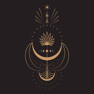 Göksel Büyü Mistik ve Esrarengiz İllüstrasyon