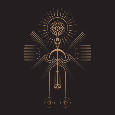 Göksel Büyü Mistik ve Esrarengiz İllüstrasyon