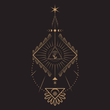 Göksel Büyü Mistik ve Esrarengiz İllüstrasyon