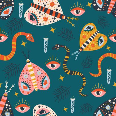 Halk Sanatı Kusursuz Desenli Çizim