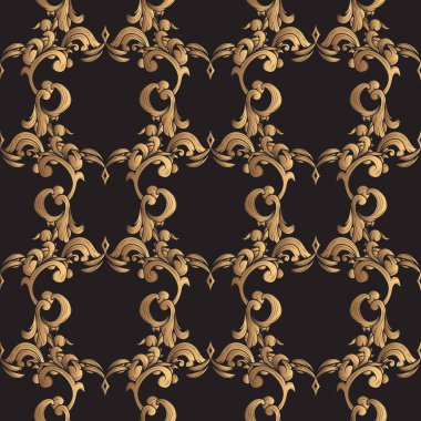 Lüks Viktorya Süsleri Kusursuz Desen