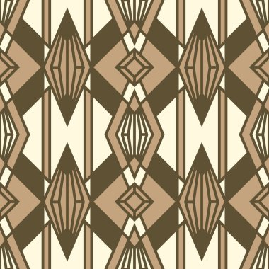 Art Deco Kusursuz Desensiz Çizim