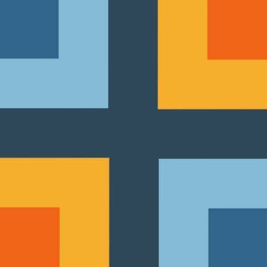 Minimalist Renk Şekli Sanat Arkaplanı