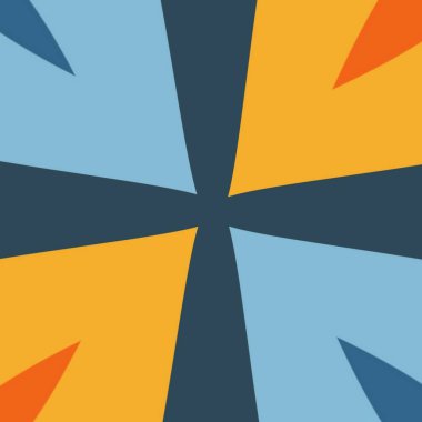 Minimalist Renk Şekli Sanat Arkaplanı