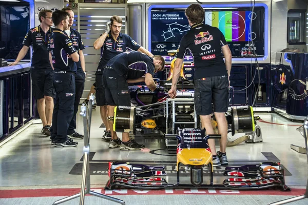 Auto formule jedna Red Bull Racing — Stock fotografie