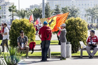 Koşu parkurundakilerden.