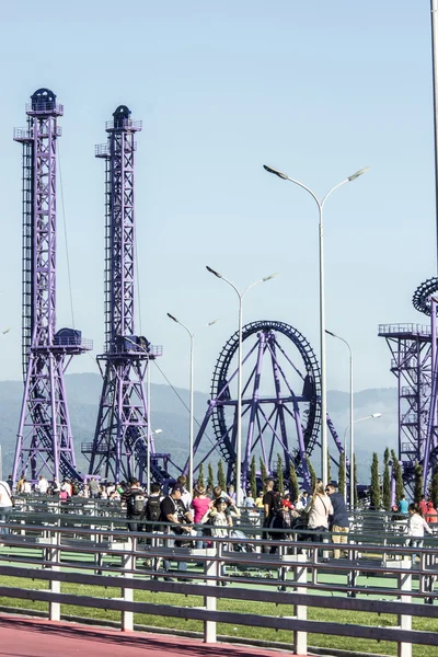 Sochi Park.Ponte pedonal . — Fotografia de Stock