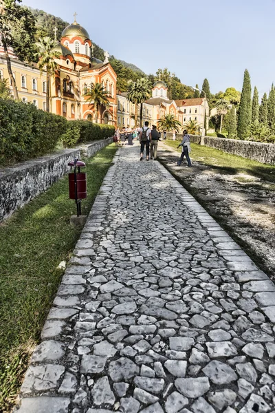 Kloster av ny Athos. Abchazien. — Stockfoto