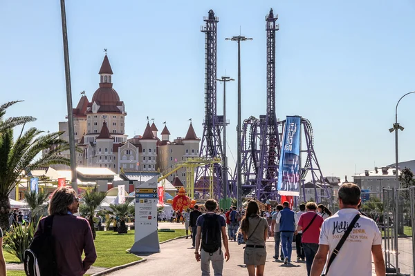 Sochi Park. Russia. Stockfoto