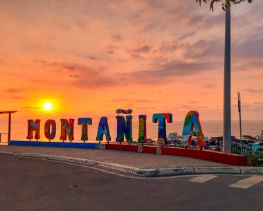 Montaita 'nın Ekvador Latin Amerika turistiği sözleriName