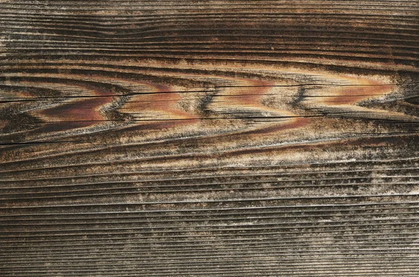 Old grunge aged wood background. The surface of weathered brown wood texture.