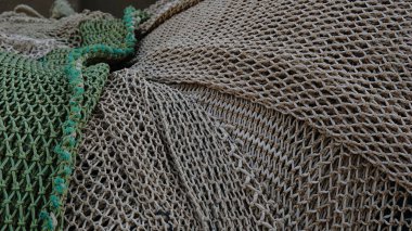 arka plan olarak denizci balıkçılık ağı