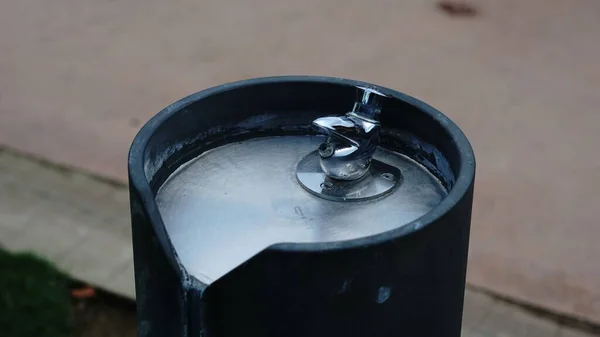 Public Water Drinking Fountain Park — Zdjęcie stockowe