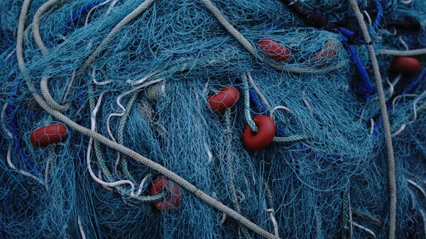 Rede Dos Pescadores Como Papel Parede — Fotografia de Stock