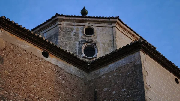 Vista Della Vecchia Facciata Pietra — Foto Stock