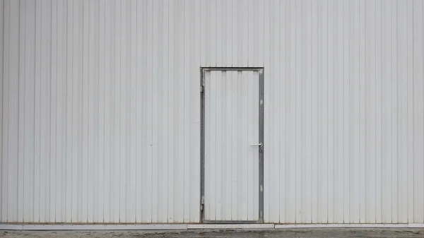 industrial warehouse door as background