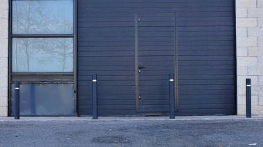 Güvenlik zırhlı sanayi kapısı