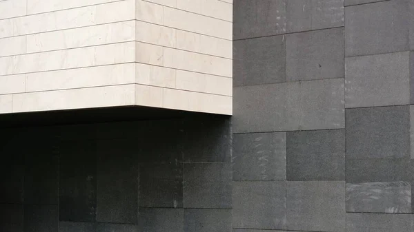 Abstraktes Detail Der Modernen Fassade — Stockfoto