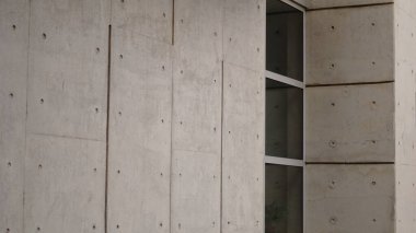Arka plan olarak asgari beton cephe