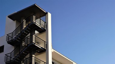 Bina cephesinde dış merdiven