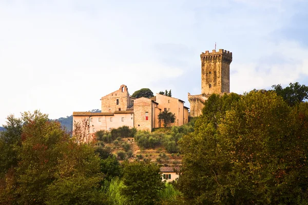 Middeleeuwse citadel van Vicopisano (Italië-Tuscany-Pisa) — Stockfoto