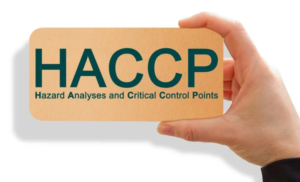 Haccp Αναλύσεις Κινδύνου Και Κρίσιμα Σημεία Ελέγχου Ασφάλεια Των Τροφίμων — Φωτογραφία Αρχείου