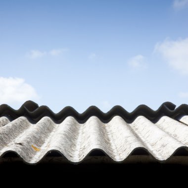 Tehlikeli asbest çatı - tıbbi çalışmaları olarak göstermiştir