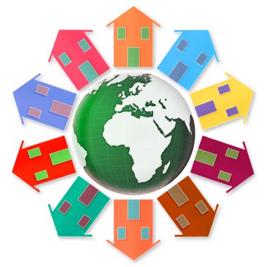 Global village kavramı görüntü