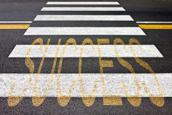 Crossing to the success — Stock Photo, Image