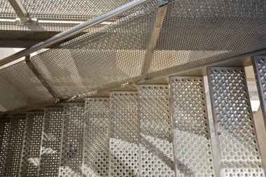 Dış kapılar için yeni güvenlik mekanizması paslanmaz çelik levha ile geliştirilmiş yapışkanlık - endüstriyel merdiven, yapı ve korkuluklar tamamen paslanmaz çelikten