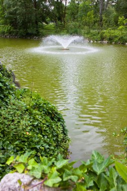 Su çeşme İtalyan parkta 