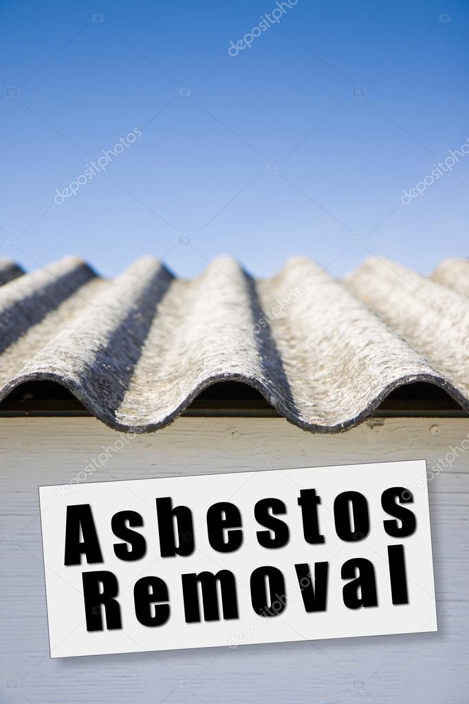Asbestos removal concept